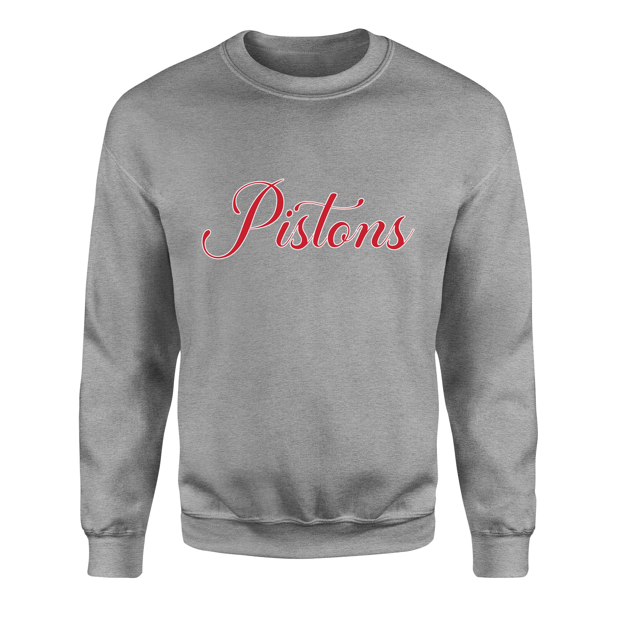 Pistons Cursive Sweatshirt XXL - Gri