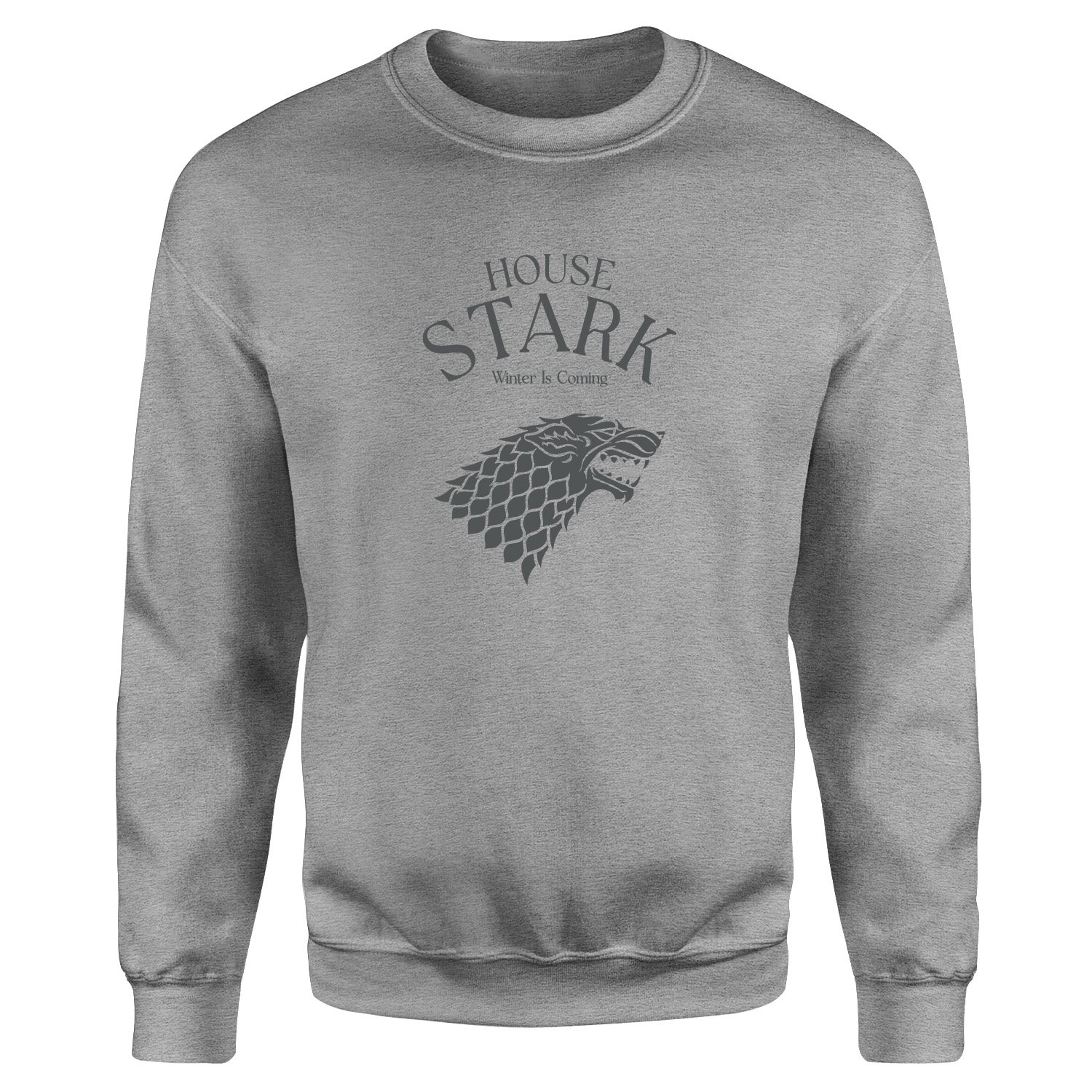 House Stark Sweatshirt M - Gri