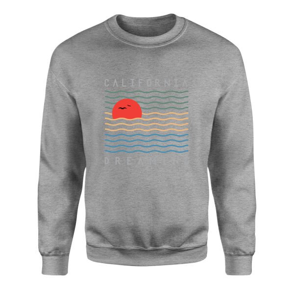 California Dreamin’ Sweatshirt L - Gri