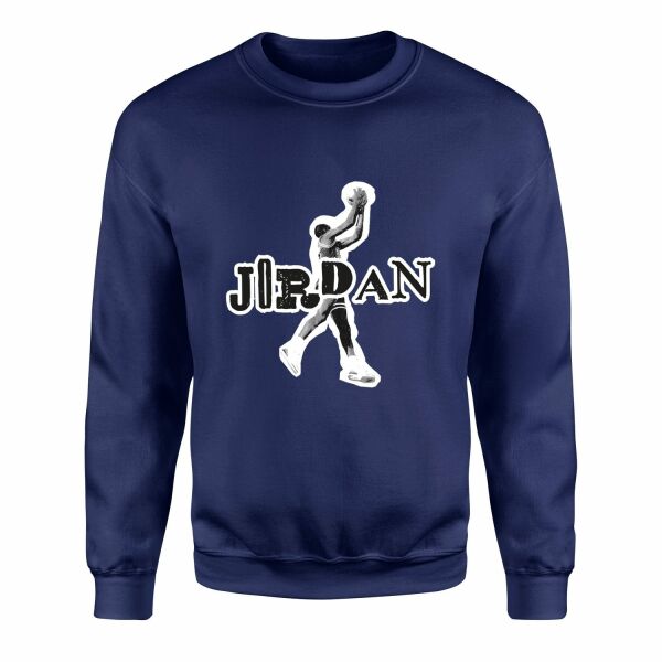 Jordan Dunks Sweatshirt M - İndigo Mavisi