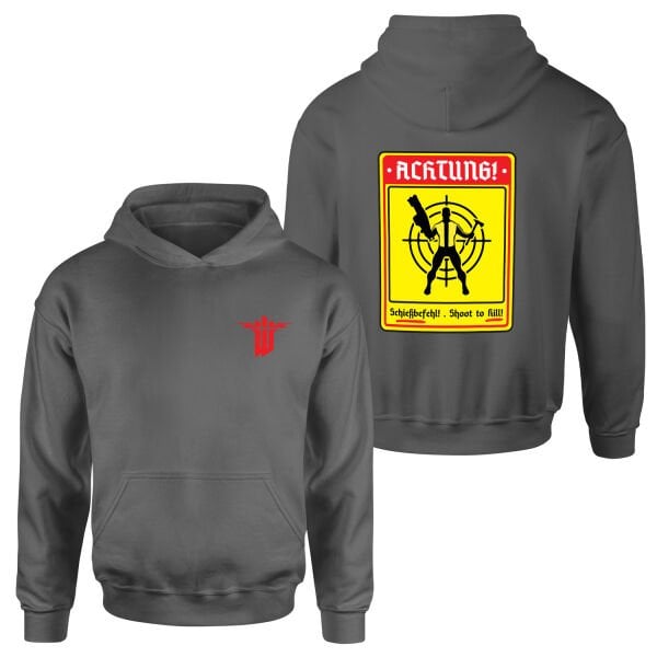 Achtung Schießbefehl! | Wolfenstein Hoodie