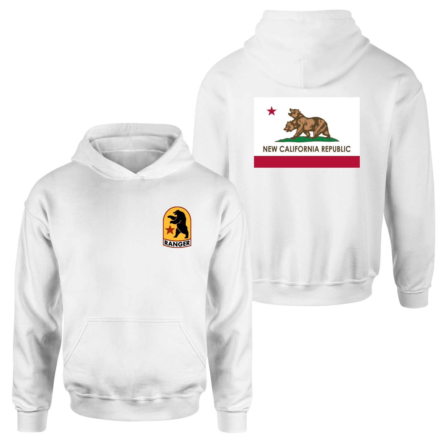 NCR Rangers Edition Hoodie XXL - Beyaz