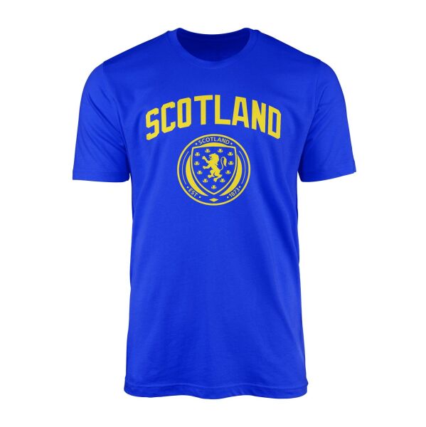 Scotland Euro'24 Y Tişört S - Mavi