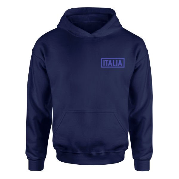Italia Hoodie M - İndigo Mavisi
