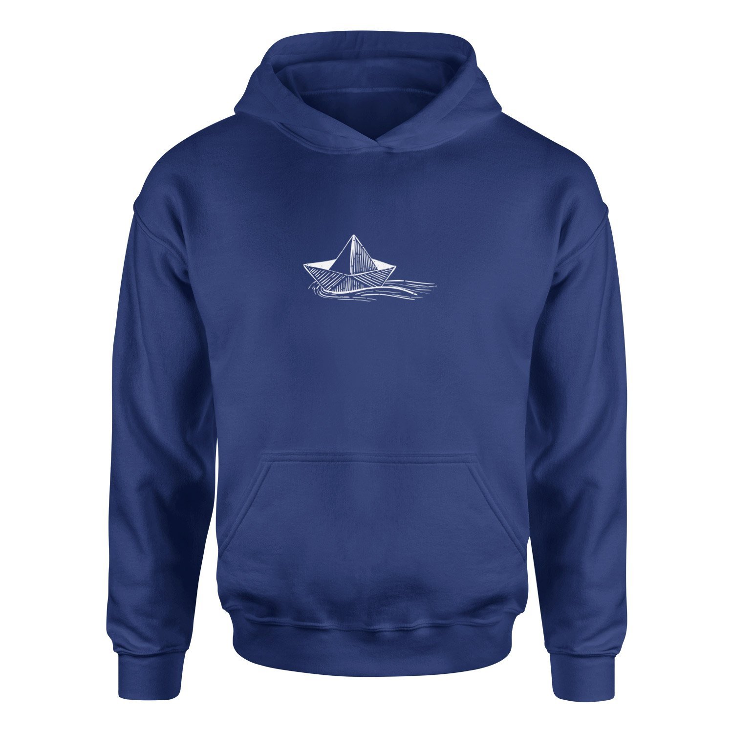 Paper Boat Hoodie S - İndigo Mavisi