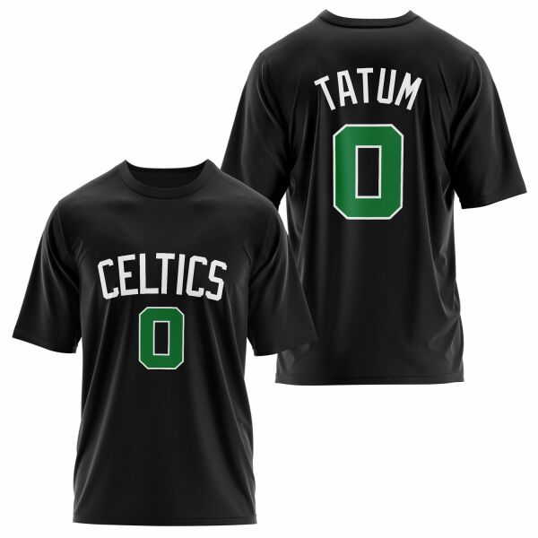 Jason Tatum 0 Forma Oversize Tişört L - Siyah