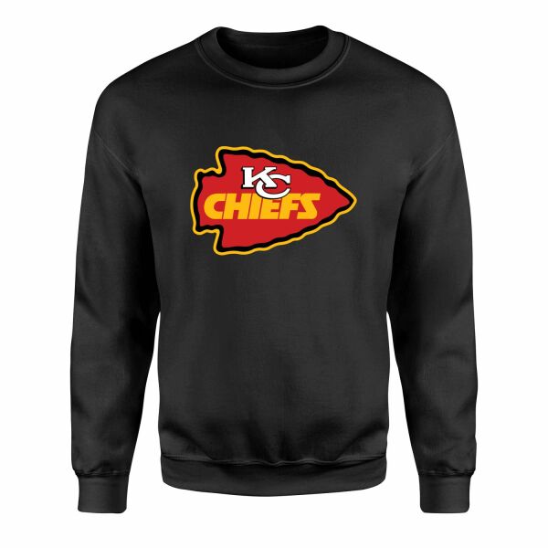 Kansas City Chiefs Sweatshirt S - Siyah