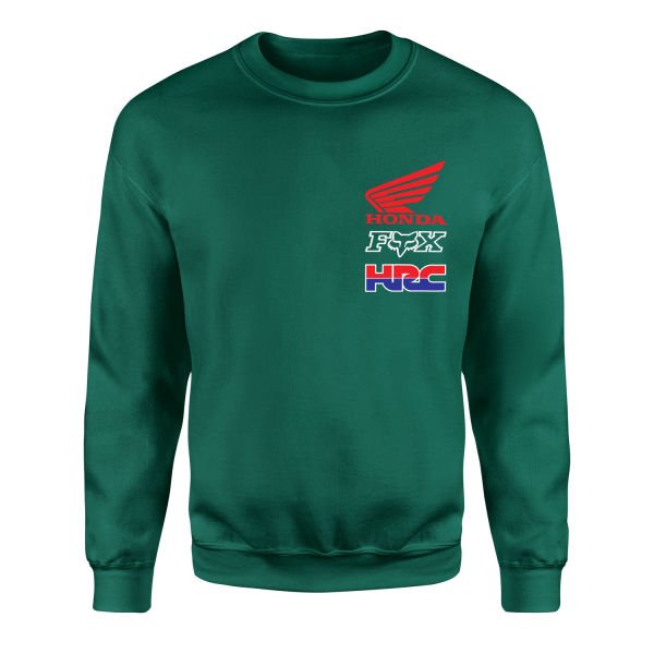 HRC FOX Sweatshirt M - Nefti Yeşili