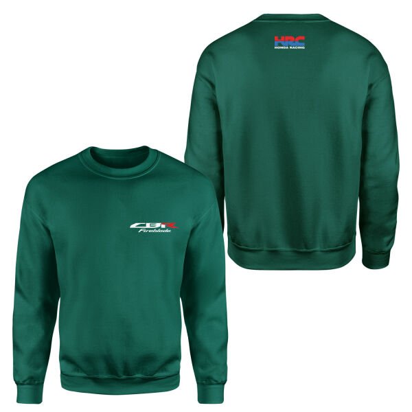 Honda CBRFB Sweatshirt L - Nefti Yeşili