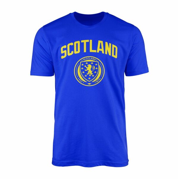 Scotland Euro'24 Y Tişört M - Mavi