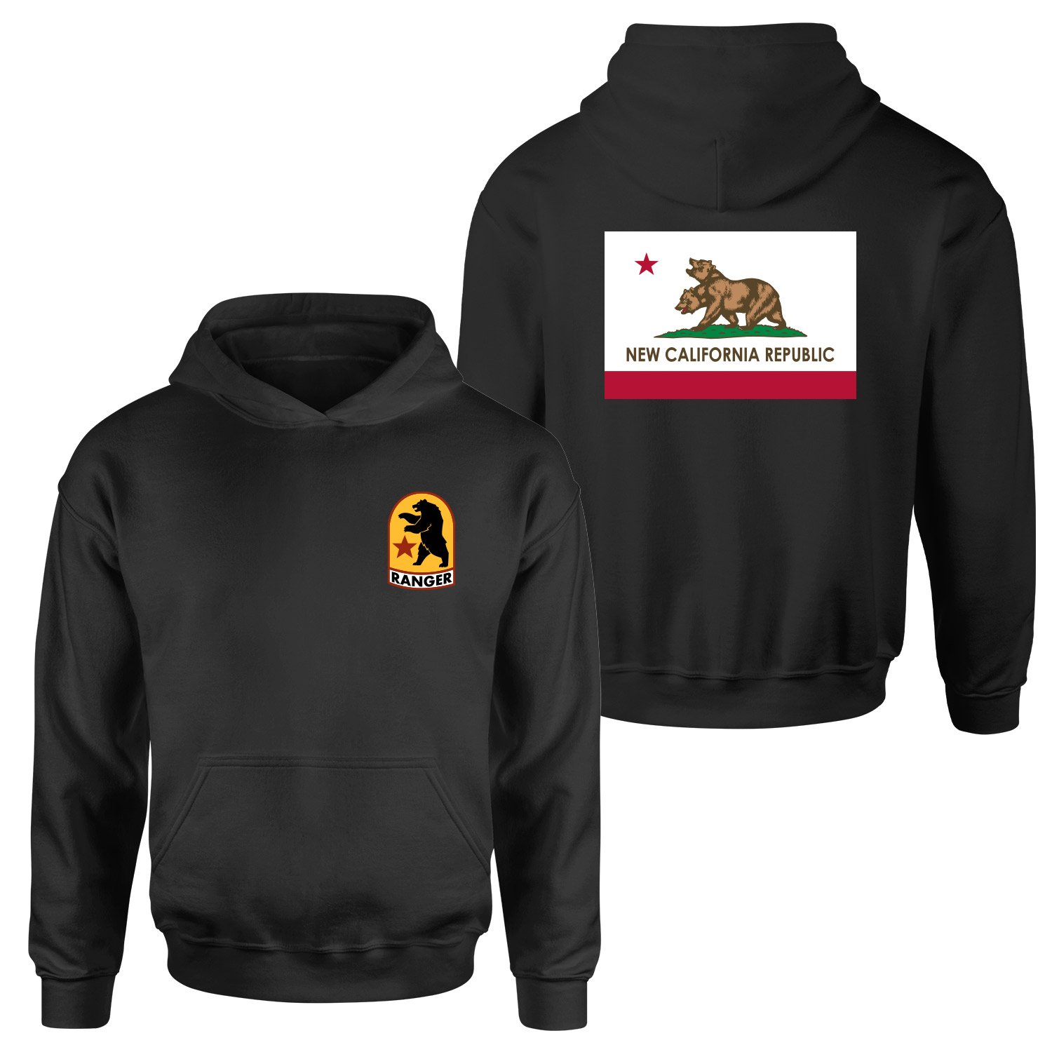 NCR Rangers Edition Hoodie M - Siyah