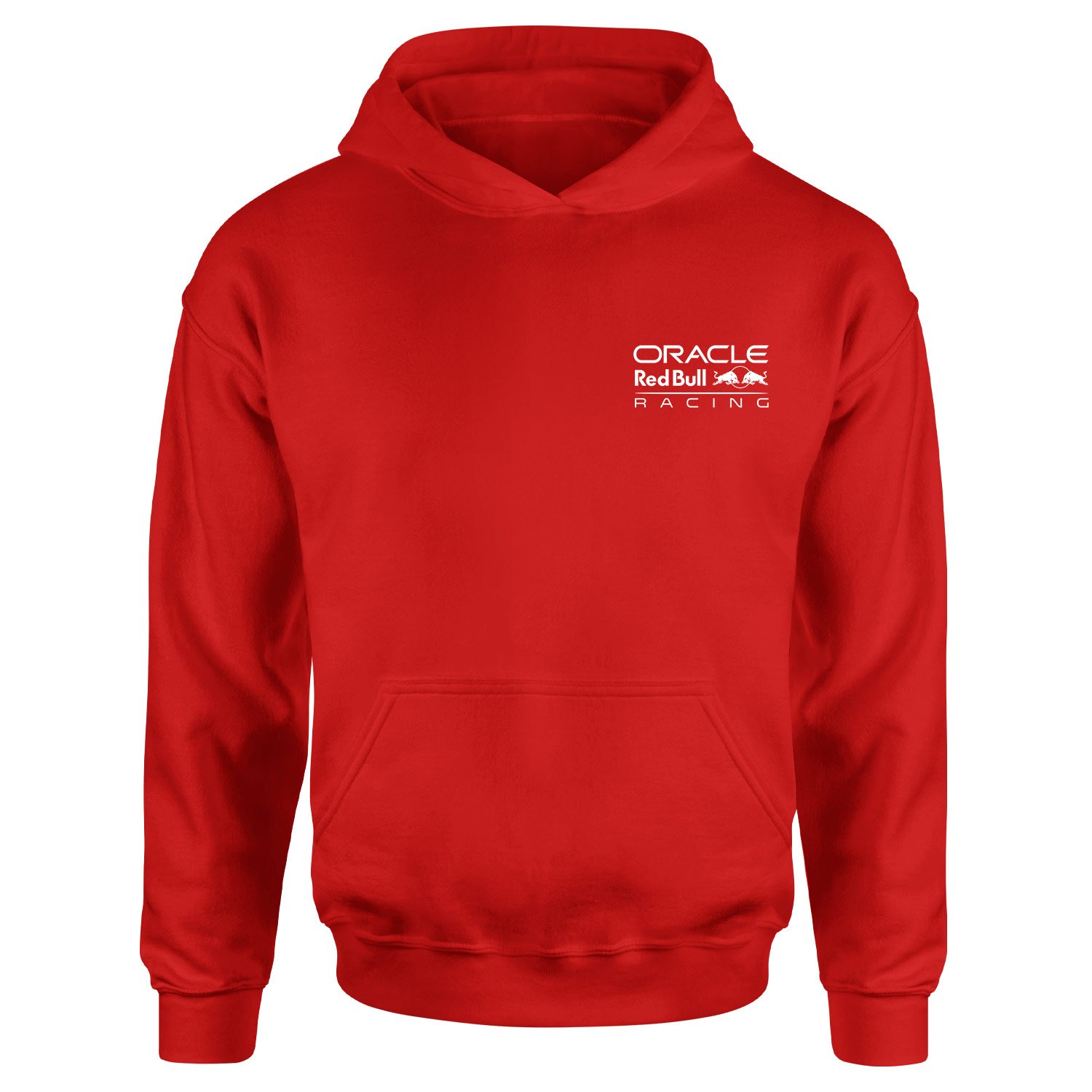 Oracle Red Bull Racing White Hoodie XL - Kırmızı