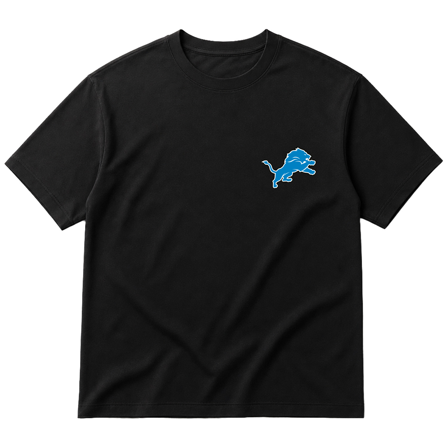 Detroit Lions Oversize Tişört S - Siyah