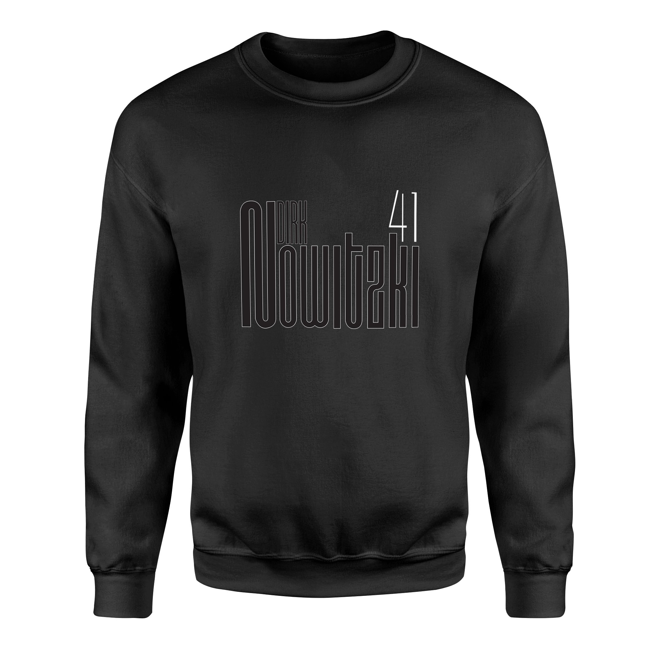 Dirk Nowitzki Sweatshirt XXL - Siyah