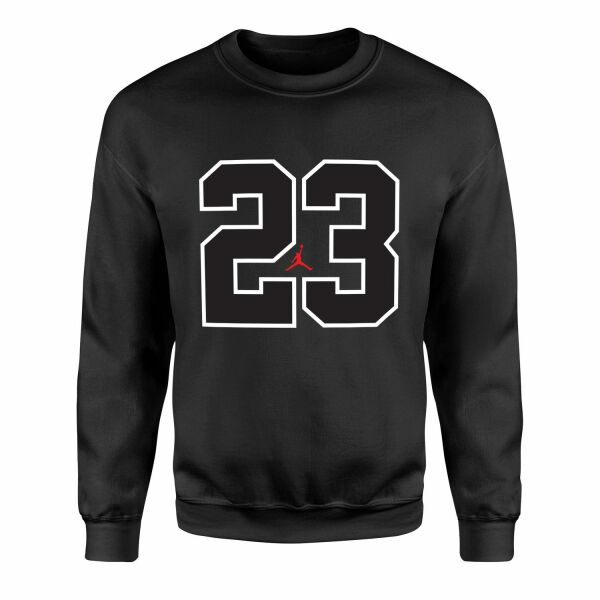 Air Jordan 23 Sweatshirt M - Siyah