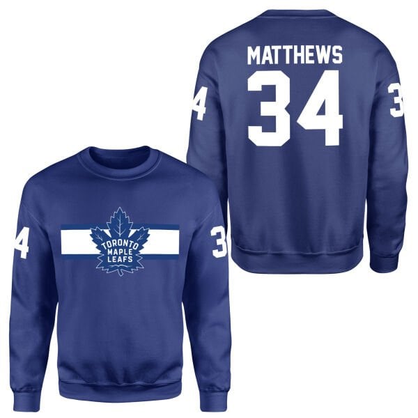 Auston Matthews Toronto Maple Leafs W NHL Jersey Sweatshirt