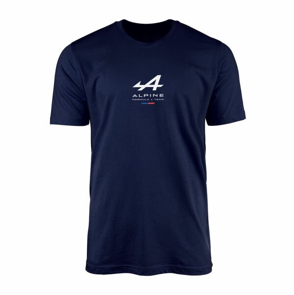Alpine Racing Tişört XL - İndigo Mavisi