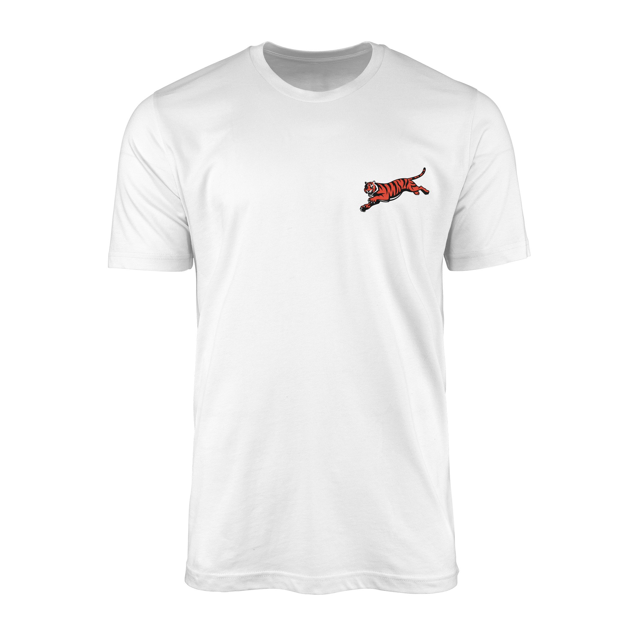 Cincinnati Bengals Tiger Tişört XL - Beyaz