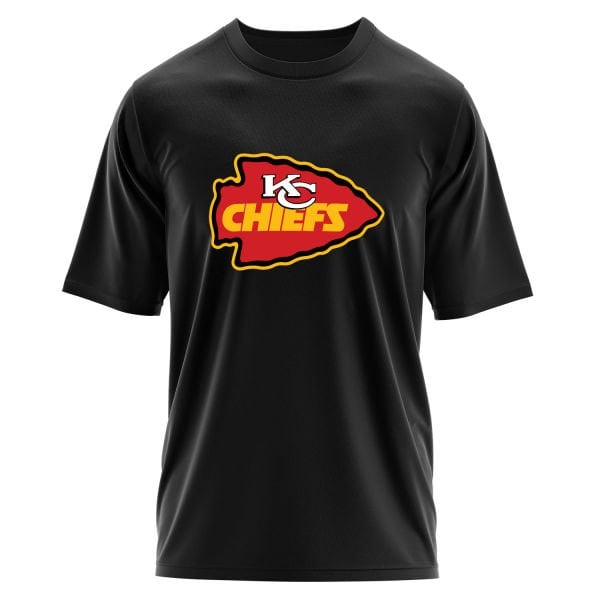 Kansas City Chiefs Oversize Tişört S - Siyah