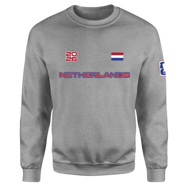 Hollanda 2026 Sweatshirt S - Gri