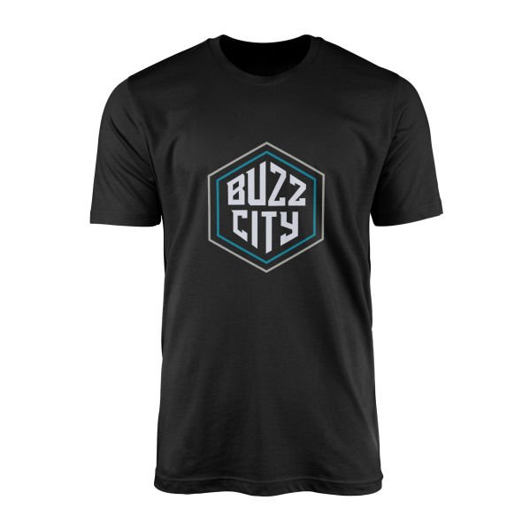 Buzz City Tişört L - Siyah