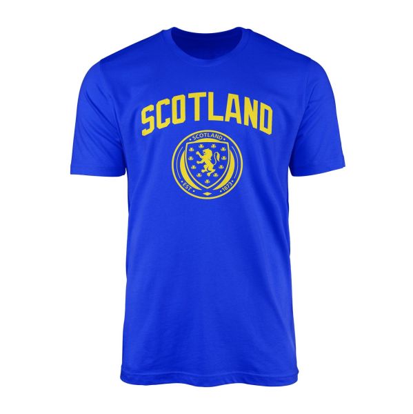 Scotland Euro'24 Y Tişört XL - Mavi