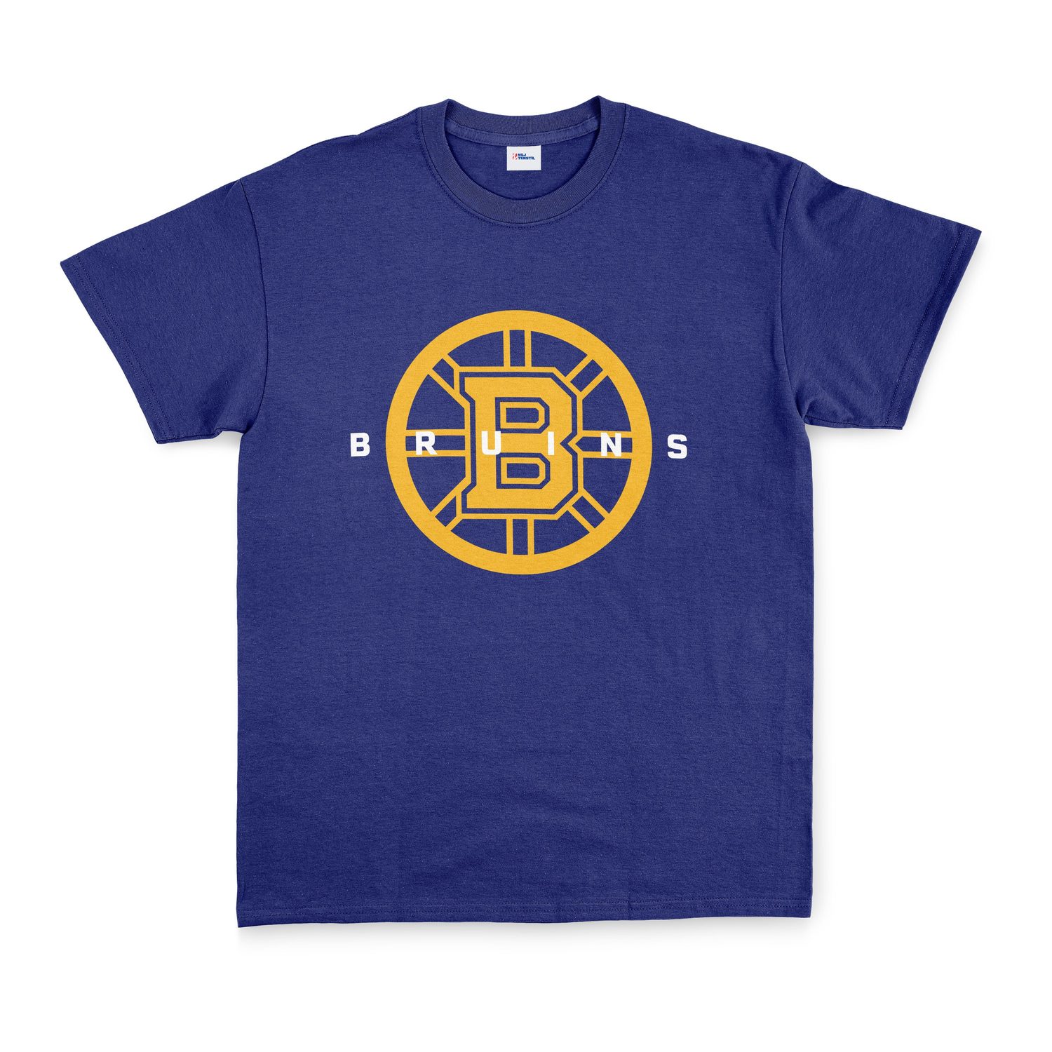 Boston Bruins Graphic Tişört XL - İndigo Mavisi