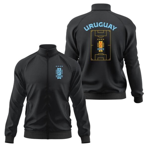 Uruguay Dünya Kupası 2026 Fermuarlı Sweatshirt
