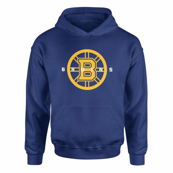 Boston Bruins Graphic Hoodie XL - İndigo Mavisi
