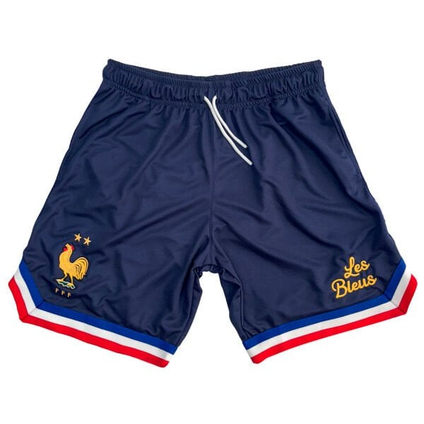 Fransa Les Bleus Lacivert Spor Şortu