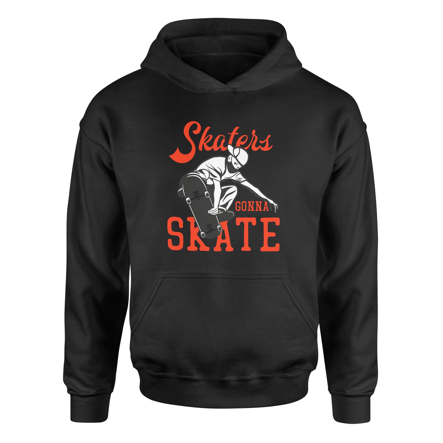 Skaters Gonna Skate II Hoodie M - Siyah