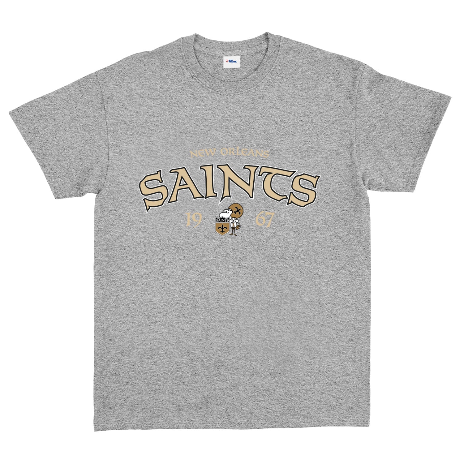 New Orleans Saints 1967 Tişört XL - Gri