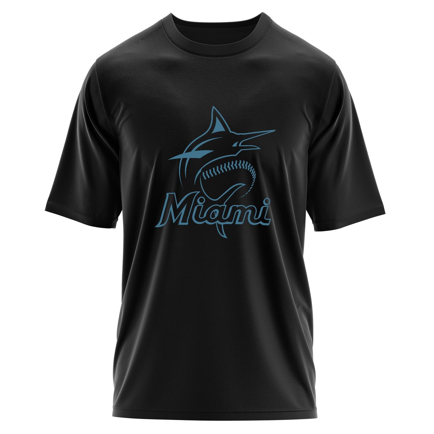 The Marlins Oversize Tişört XL - Siyah