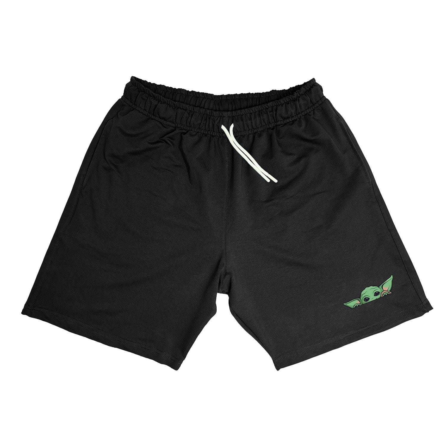 Baby Yoda Basic Şort L - Siyah