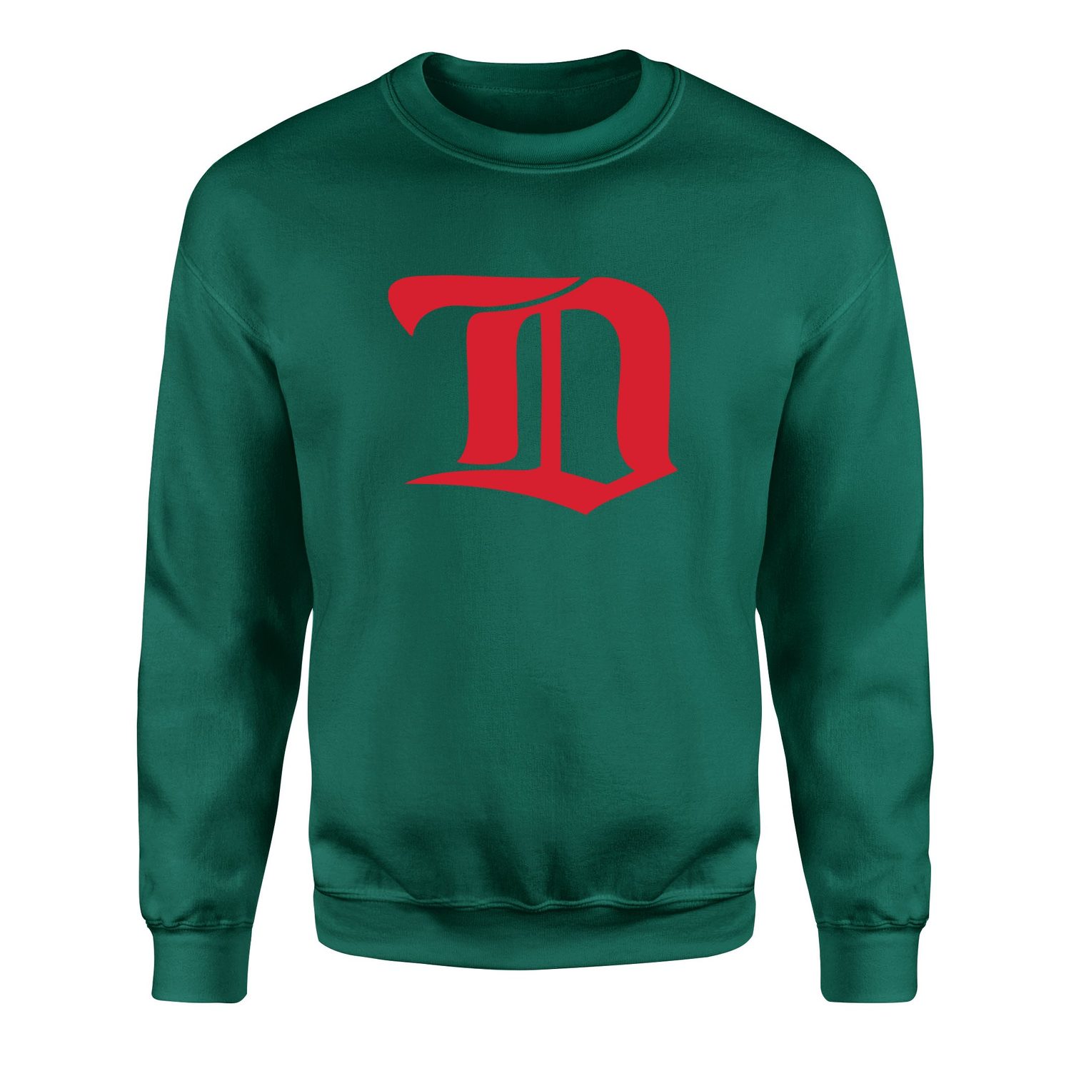 Detroit Red Wings Retro Sweatshirt L - Nefti Yeşili
