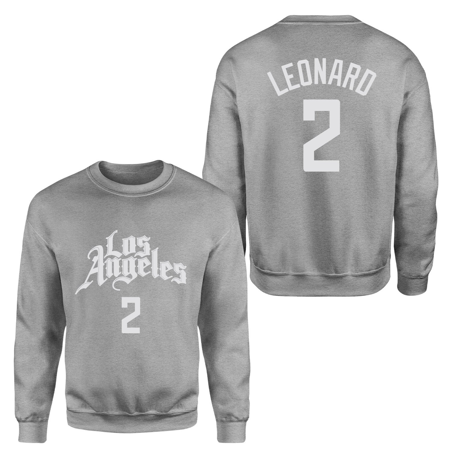 Kawhi Leonard Forma Sweatshirt L - Gri