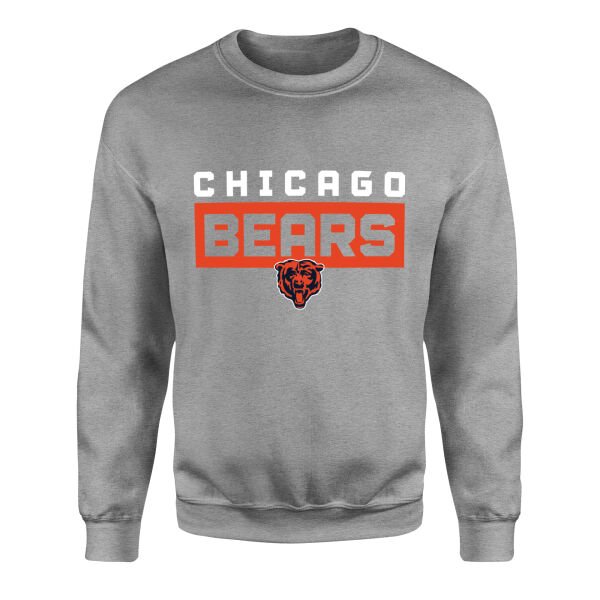 Chicago BEARS Bear Nation Sweatshirt S - Gri