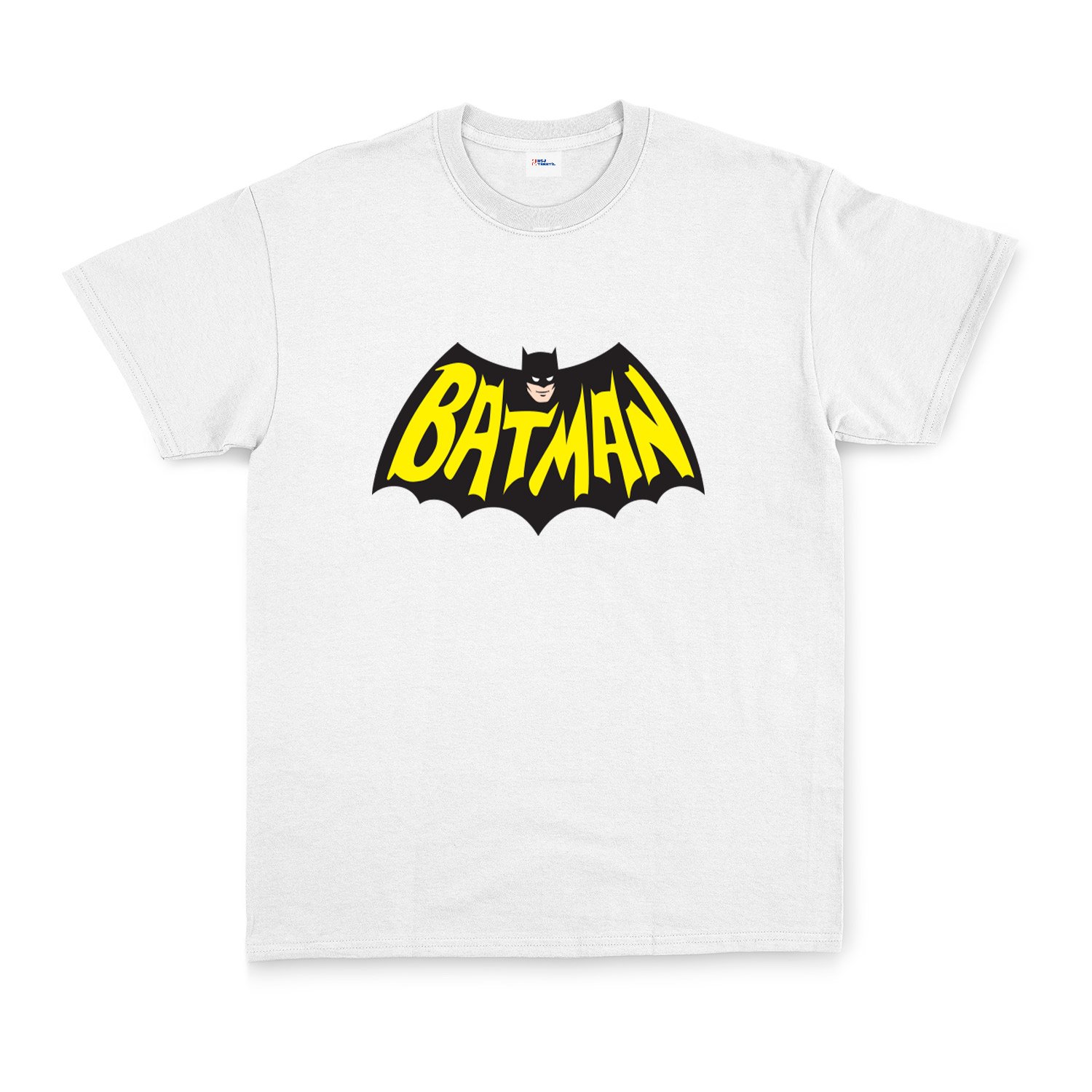 Batman Tişört L - Beyaz