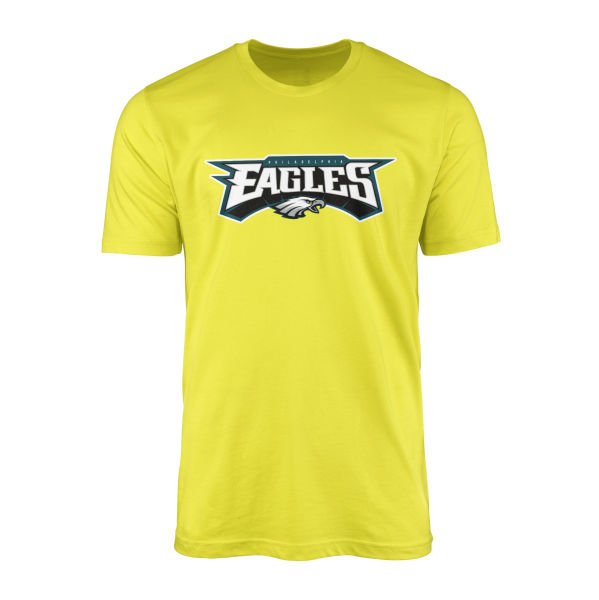 Philadelphia Eagles WL Tişört S - Sarı