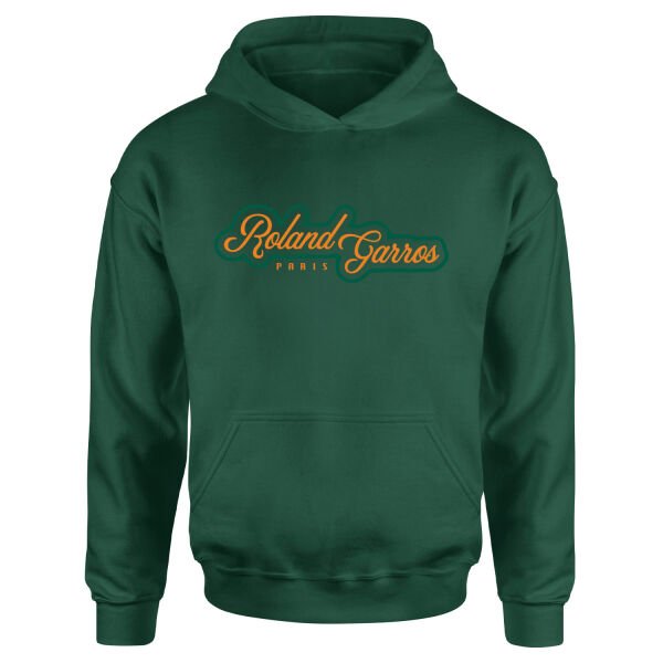 Roland Garros Hoodie S - Nefti Yeşili