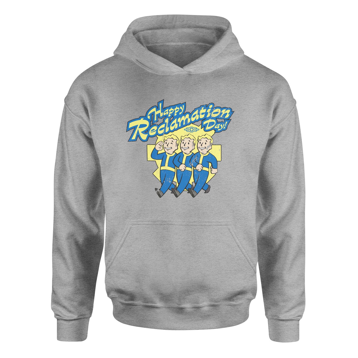 Happy Reclamation Day Hoodie L - Gri