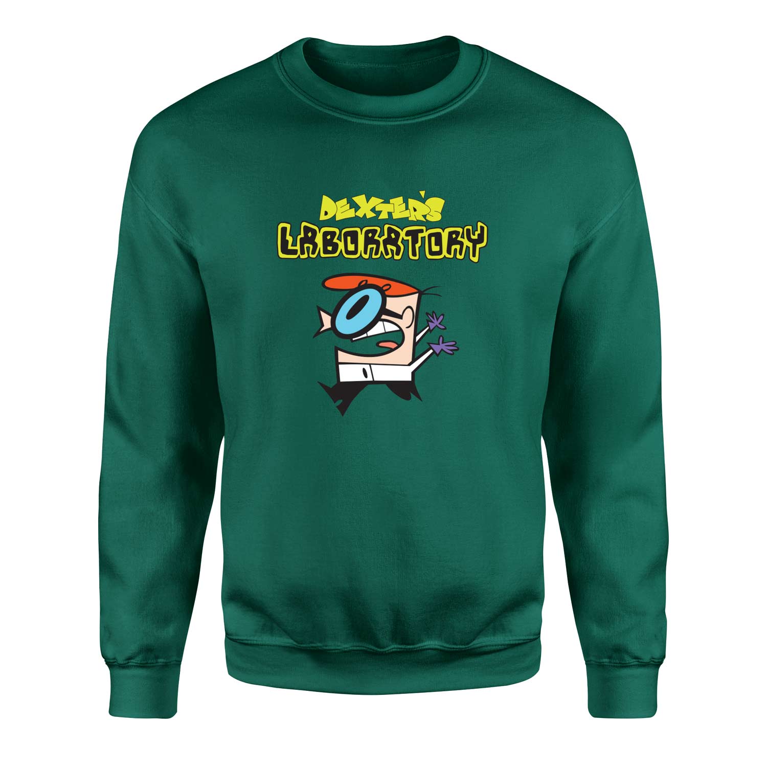 Dexter Lab Sweatshirt L - Nefti Yeşili