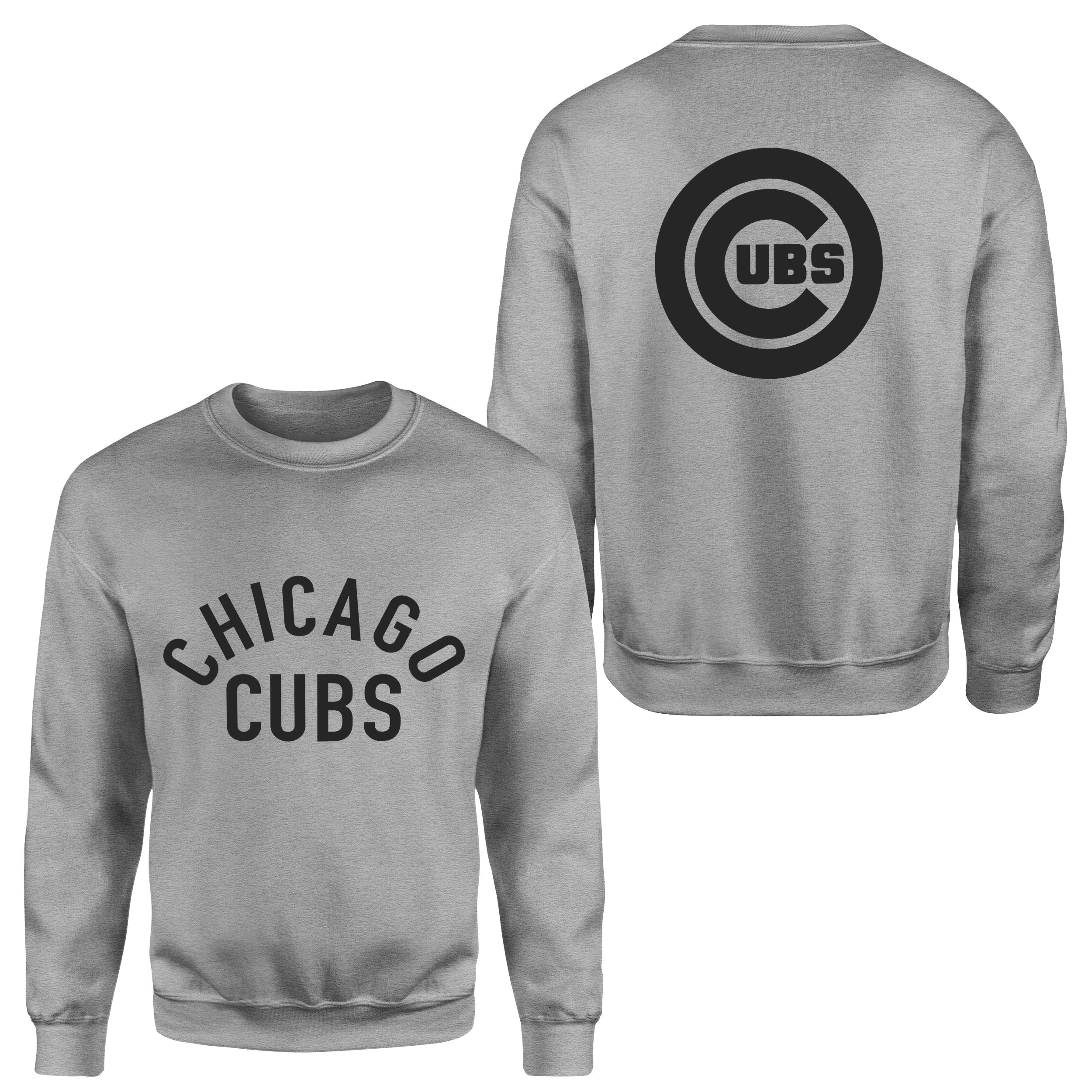 Chicago Cubs Muted Sweatshirt XL - Gri