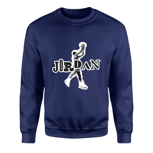 Jordan Dunks Sweatshirt L - İndigo Mavisi