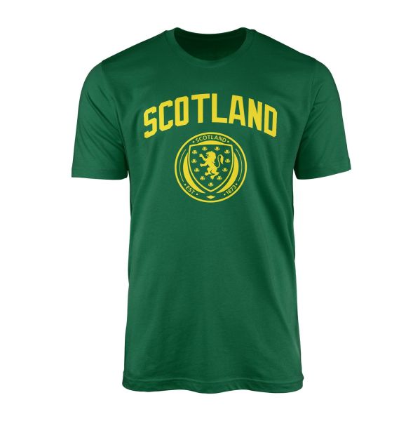 Scotland Euro'24 Y Tişört L - Nefti Yeşili
