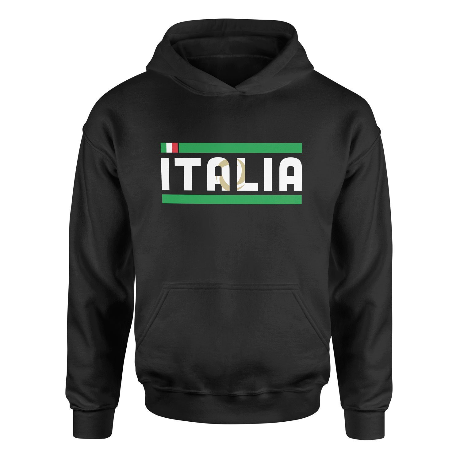 Italia Hoodie XL - Siyah