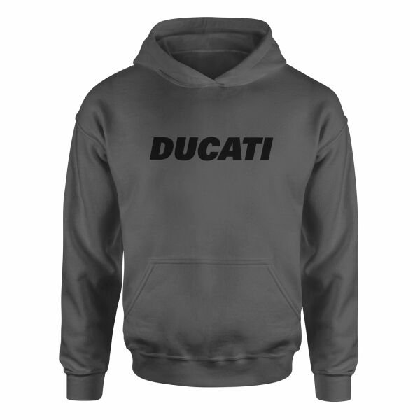 Ducati Black Hoodie M - Füme