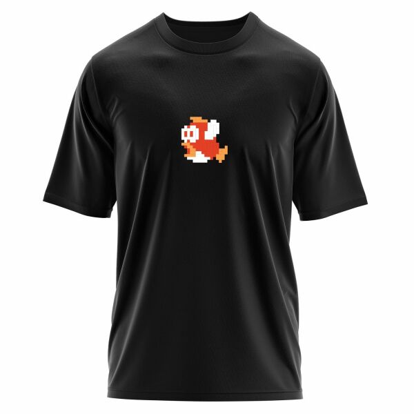 Super Mario Oversize Tişört L - Siyah