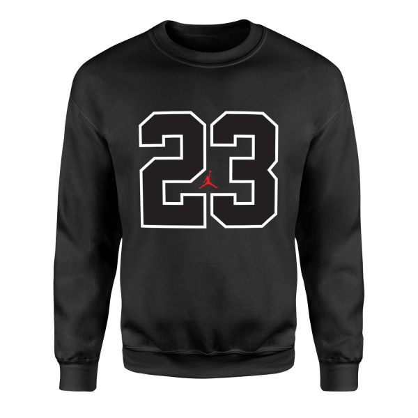 Air Jordan 23 Sweatshirt L - Siyah