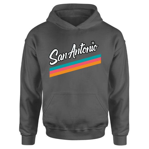San Antonio City ED Hoodie XL - Füme